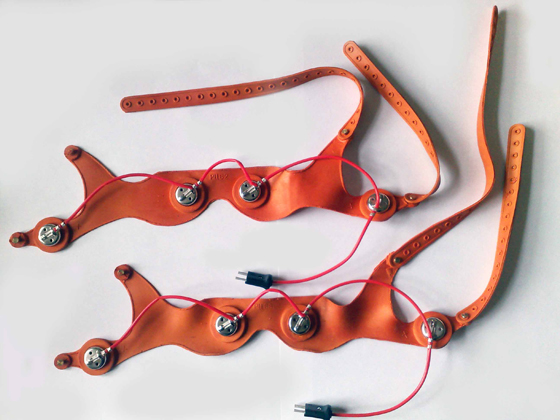 Masks-electrodes for the device ES-10-5 