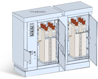 Outdoor High Voltage Capacitor Units
