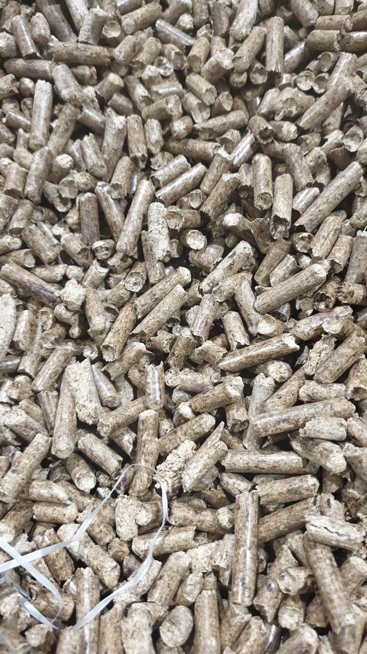 Softwood pellets