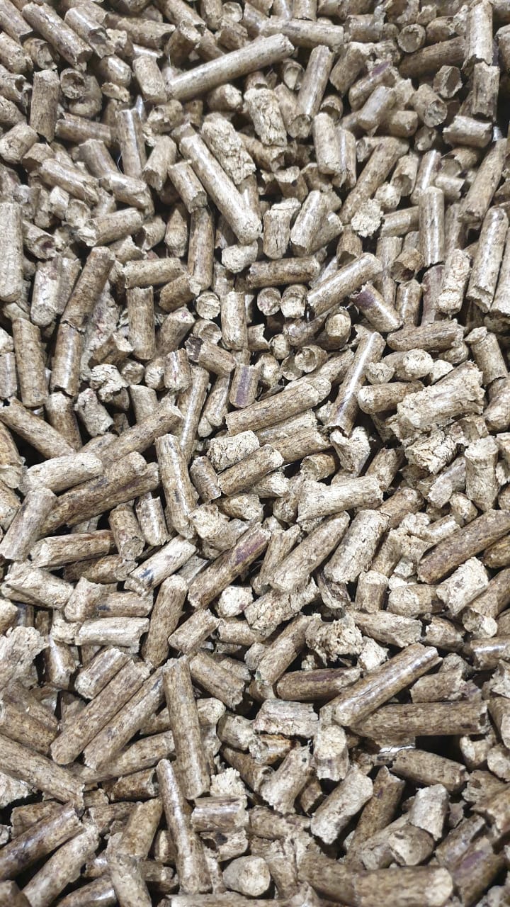 Softwood pellets