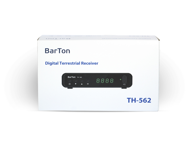 Цифровой эфирный ресивер BarTon TH-562