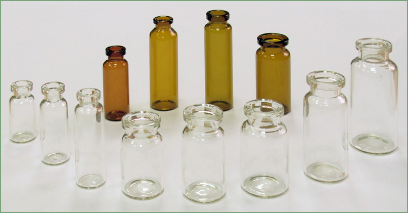Smooth-necked vials