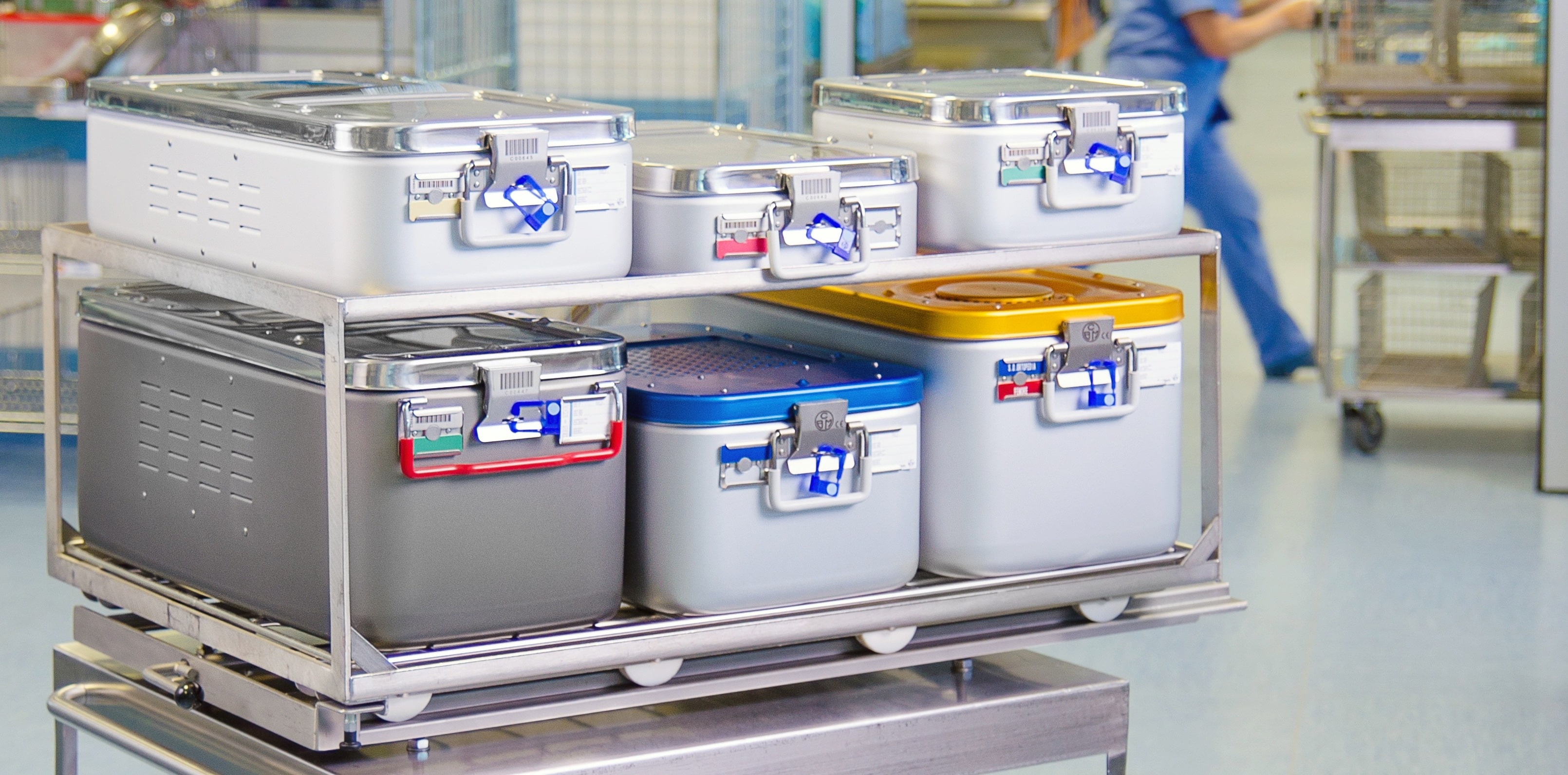 Sterilization containers