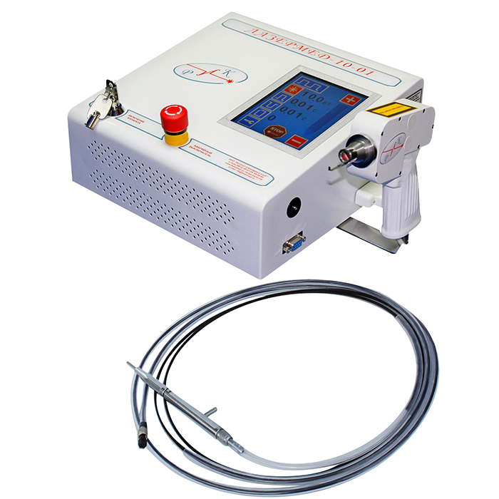 Laser medical device based on diode lasers