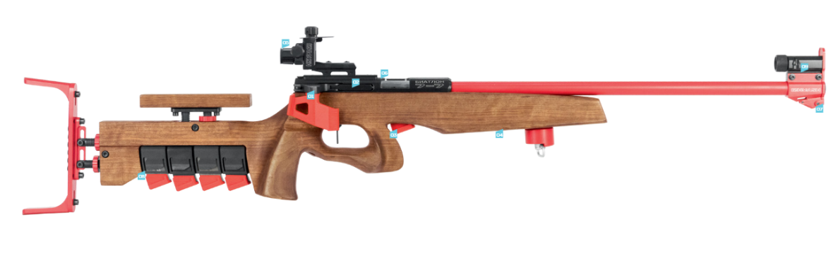 BI-7-7 Small caliber sports rifle for biathlon