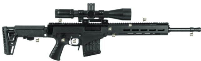 Самозарядная охотничья винтовка Kalashnikov MR1