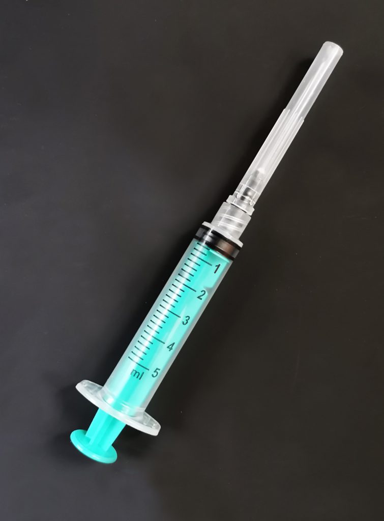 Syringes three-piece 