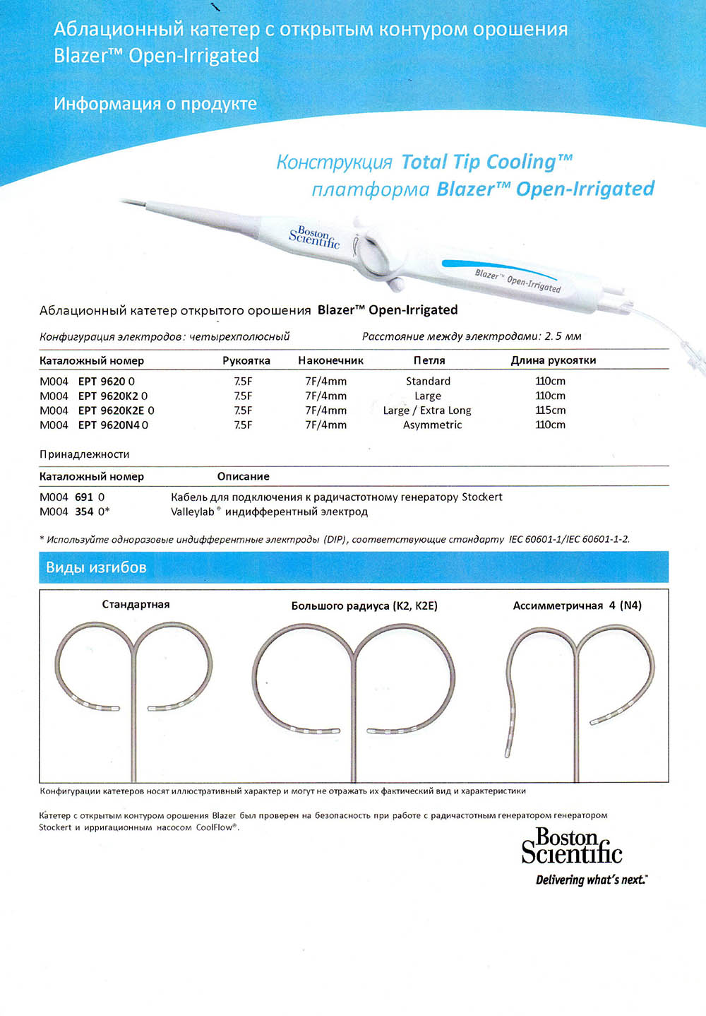Open loop ablation catheter