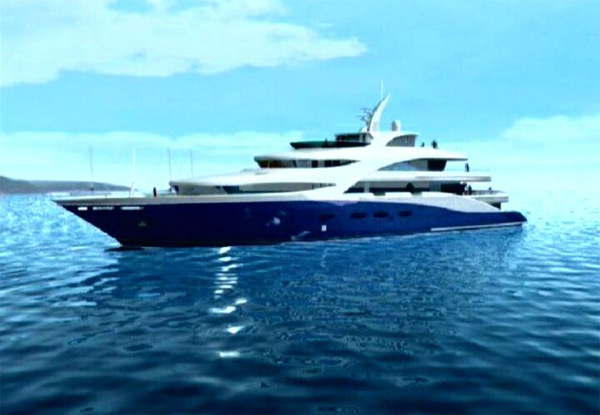 Ocean yacht of project А-1331