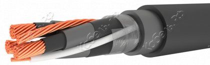 Power flexible cable shielded for voltage 6 kV KGpENSh