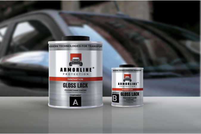 Innovative 2K polyurethane glossy wear-resistant coating ArmorLine GLOSS LACK